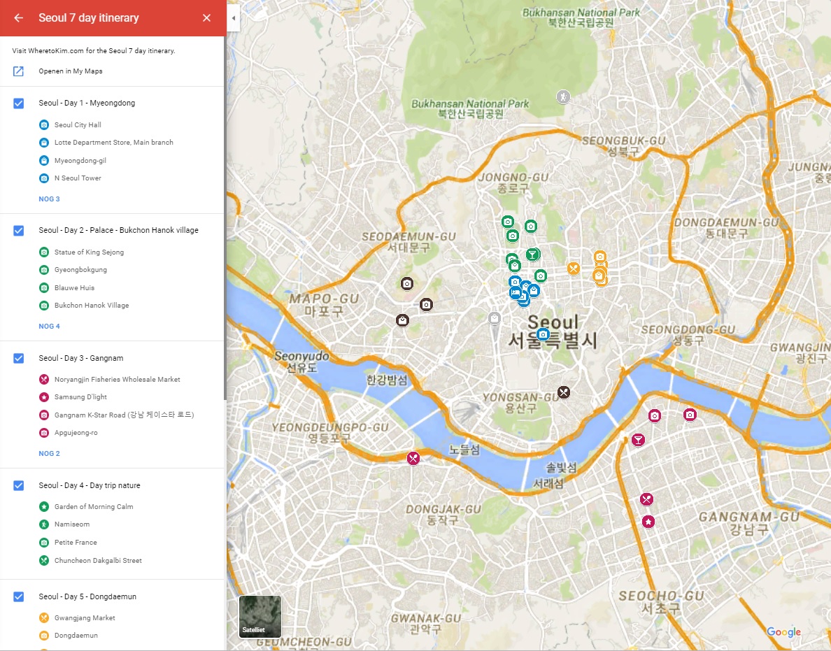 11 ideeën voor je stedentrip naar Seoul in Zuid-Korea