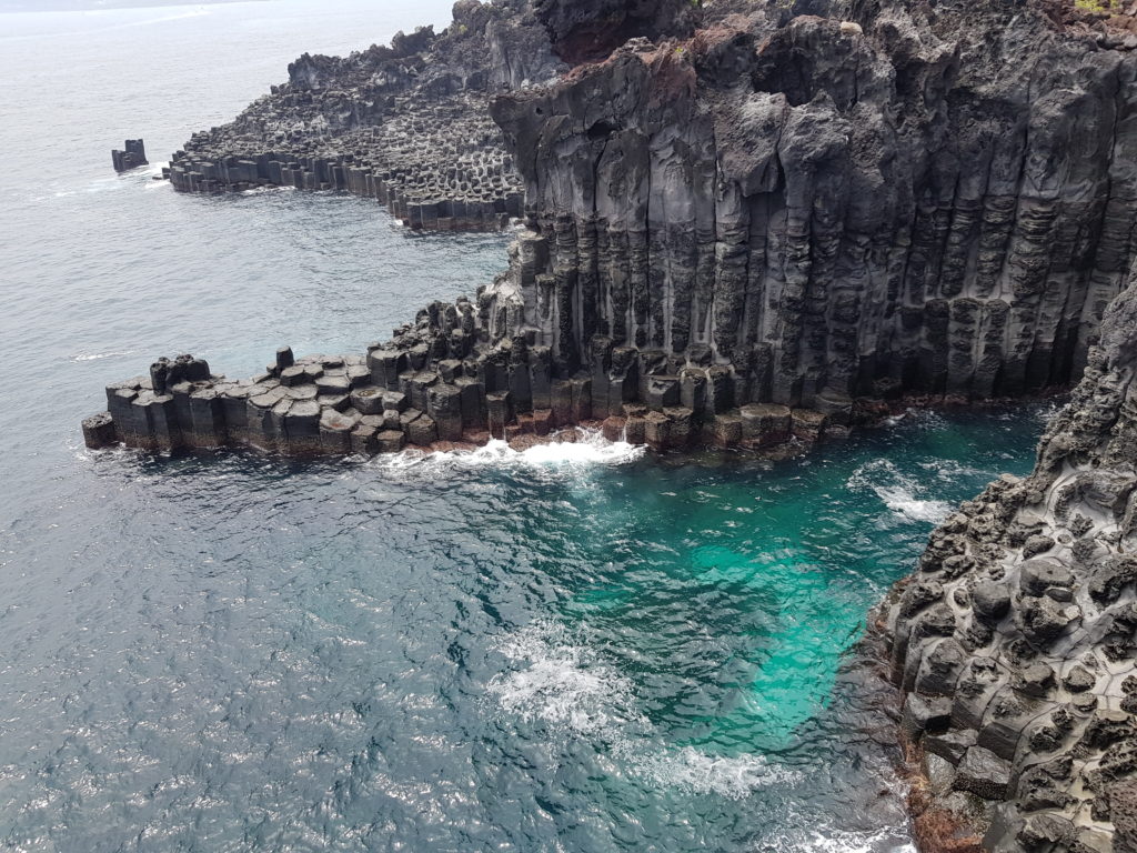 Jusangjeolli Cliff in Jeju, South Korea