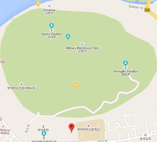 Using google maps to choose places to visit in South Korea