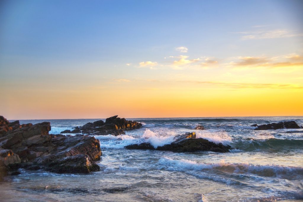 Sea in Gangneung, South Korea