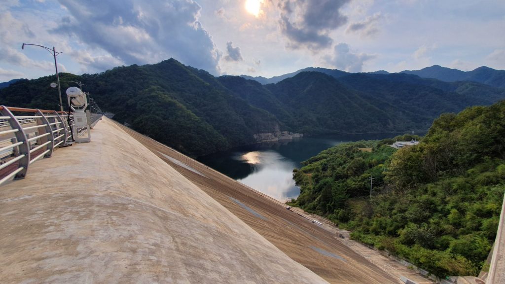 Hwacheon Peace Dam in South Korea