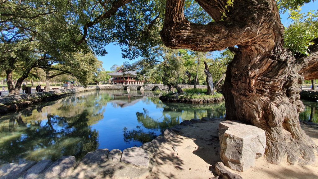 Gwanghallu Pavilion in Namwon, South Korea