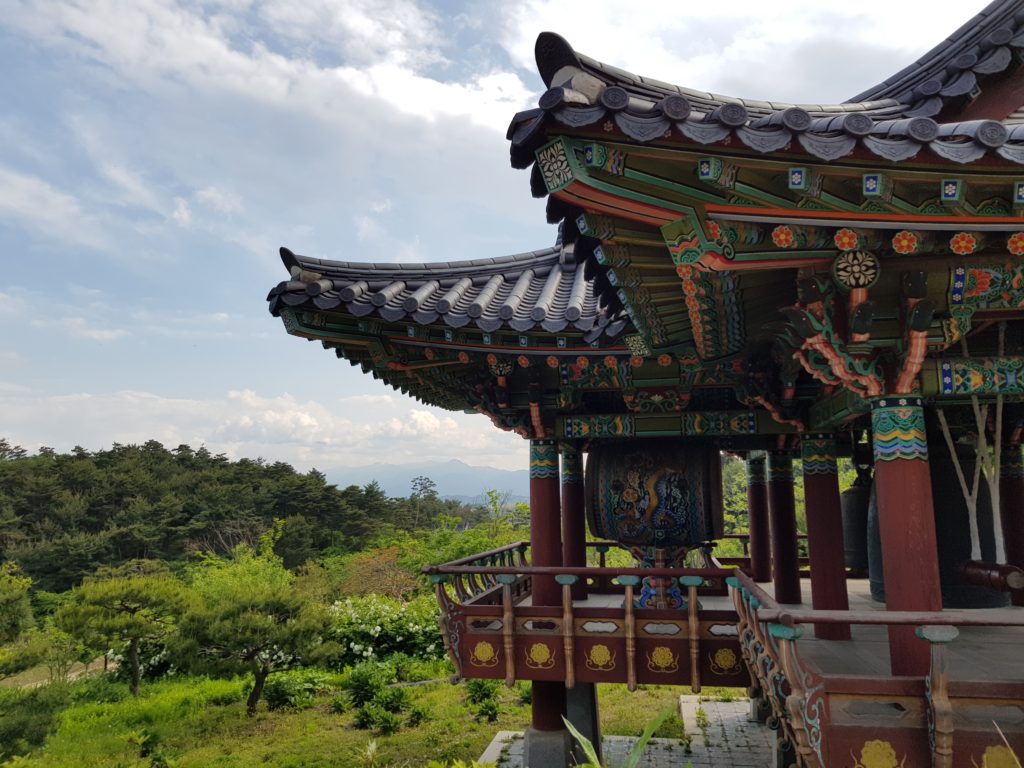 Temple at Naksansa near Sokcho, South Korea