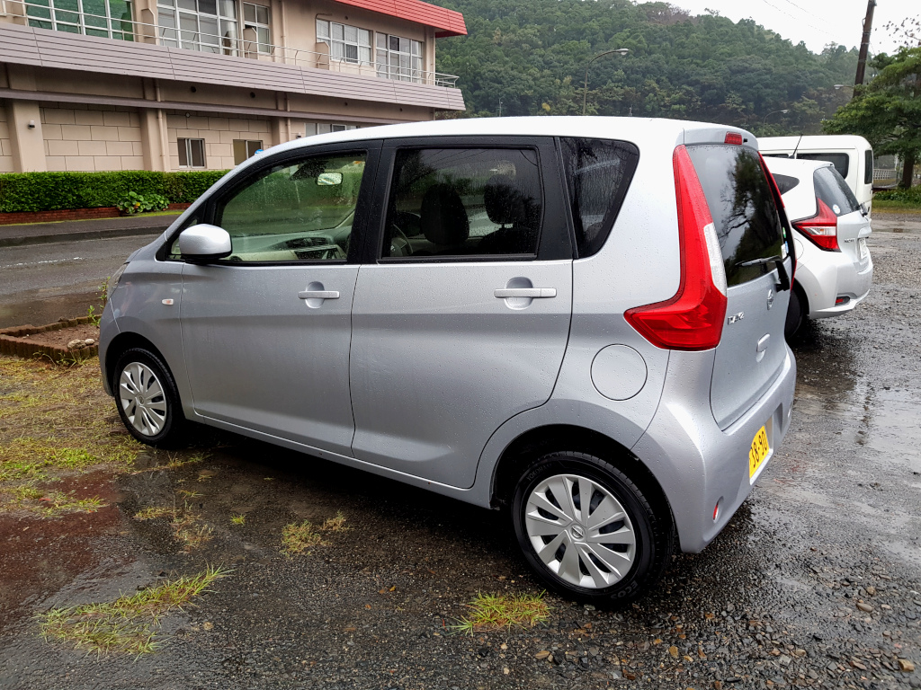 Rental Car on Yakushima Island in Japan