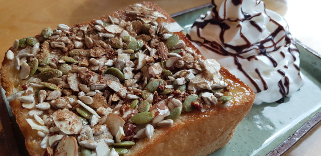 Honey Bread at a Korean cafe