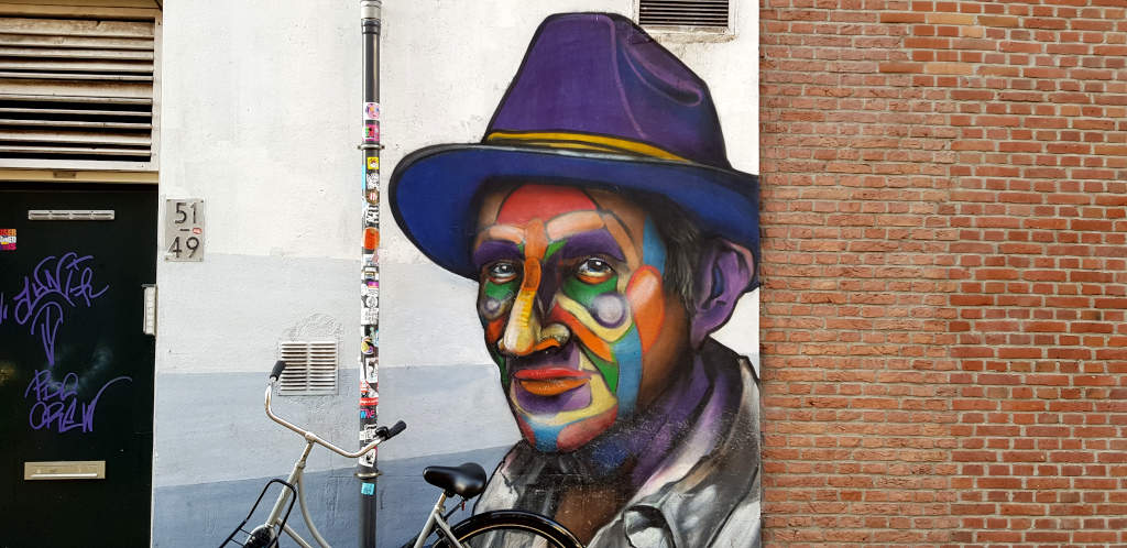 Netherlands - Rotterdam - Witte de Withstraat mural art
