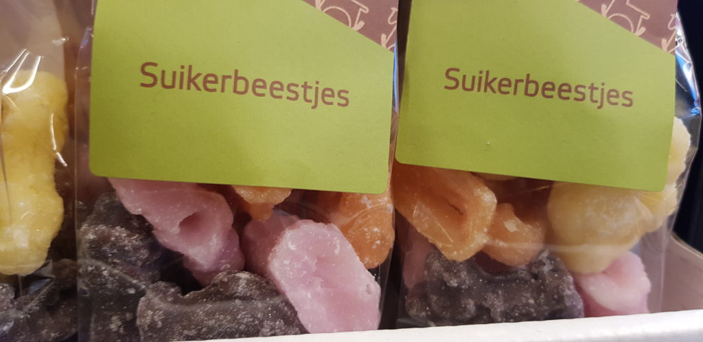 Sugar animals - Sinterklaas and Black Peet festival in the Netherlands