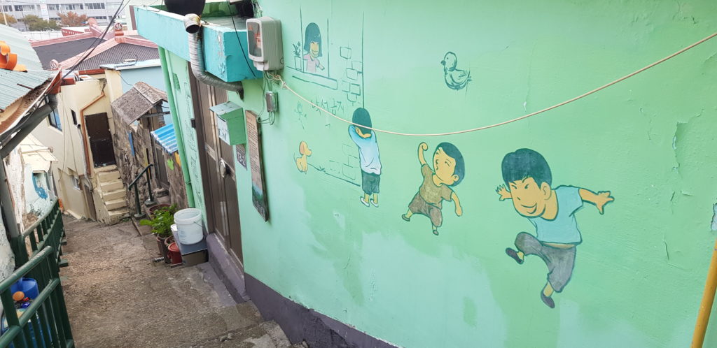 Sihwa Alley in Mokpo, South Korea