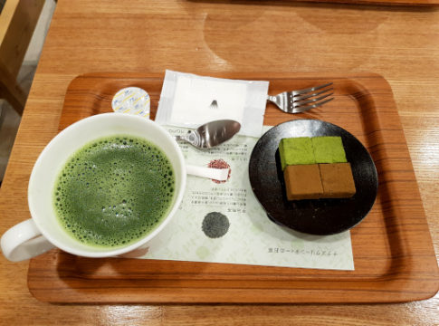 Nana's Green Tea cafe in Nagasaki on Kyushu Island in Japan