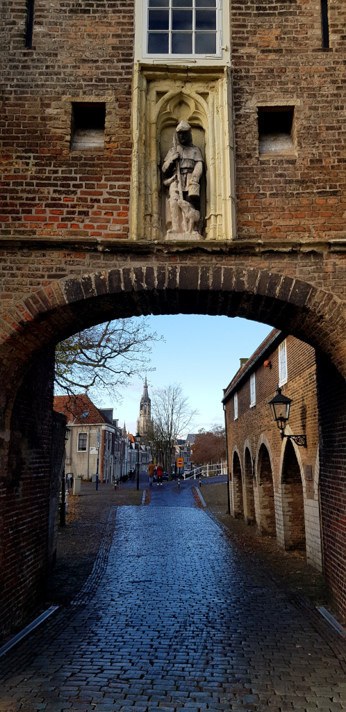 Eastern Gate in Delft, the Netherlands