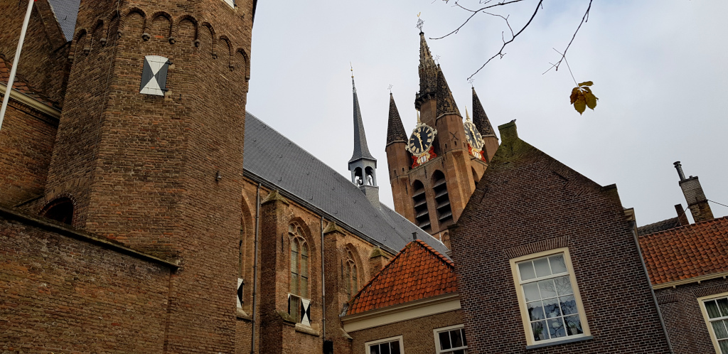Building of Museum Prinsenhof Delft in the Netherlands