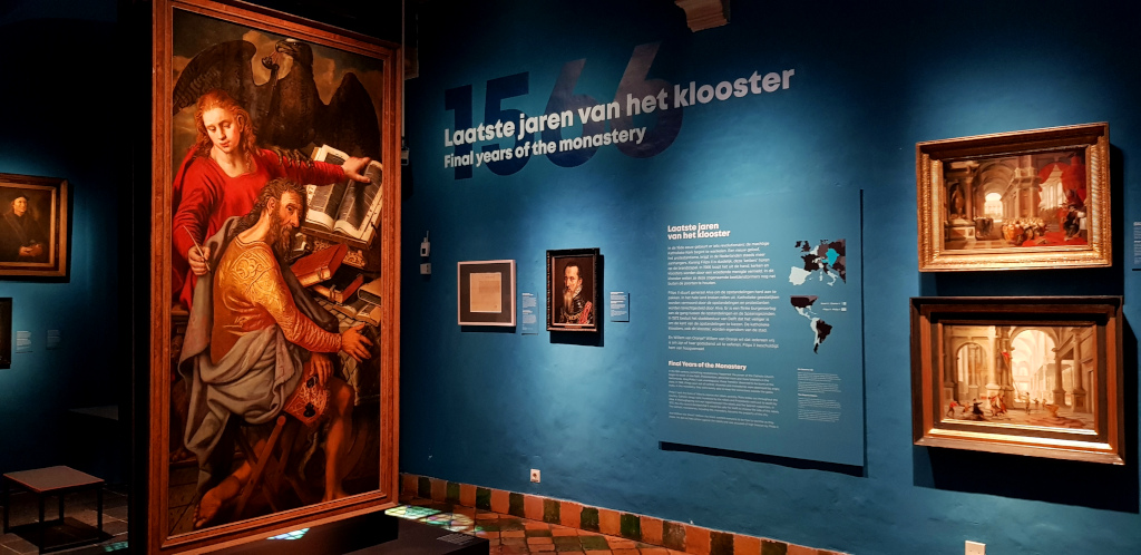 Willem of Orange exhibition in Museum Prinsenhof Delft in the Netherlands