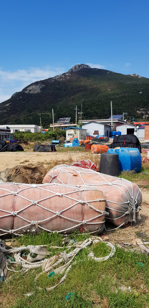 Book-ri village on Bogil Island in South Korea