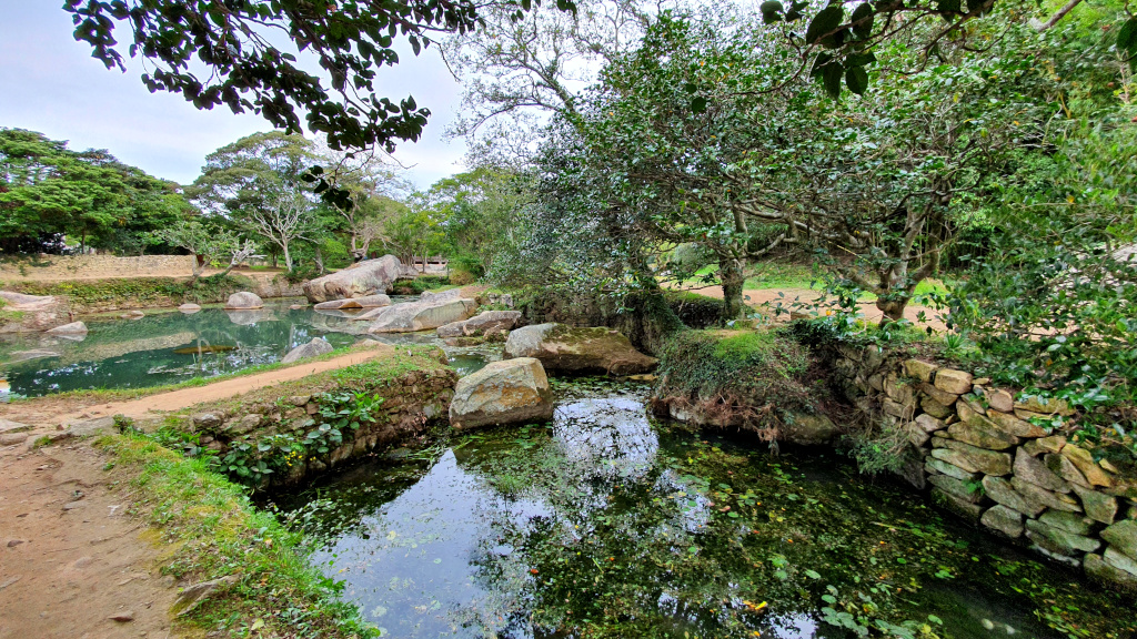 Seyeonjeong Garden in Yun Seondo Grove on Bogil Island in South Korea