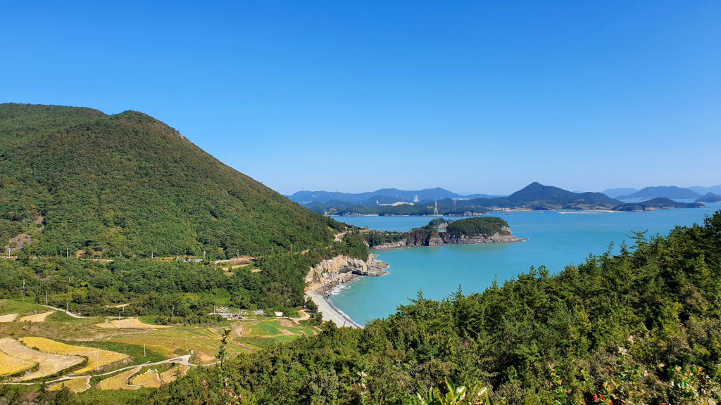 Goheung Peninsula in South Korea