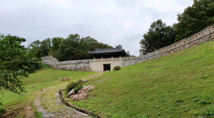 Gomosanseong Fortress in Mungyeong, South Korea
