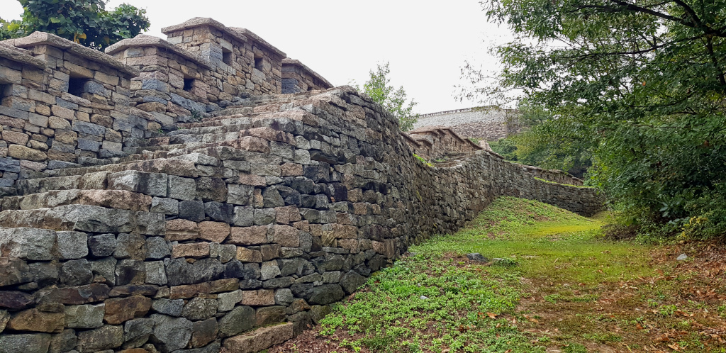 Gomosanseong Fortress Wall in Mungyeong, South Korea