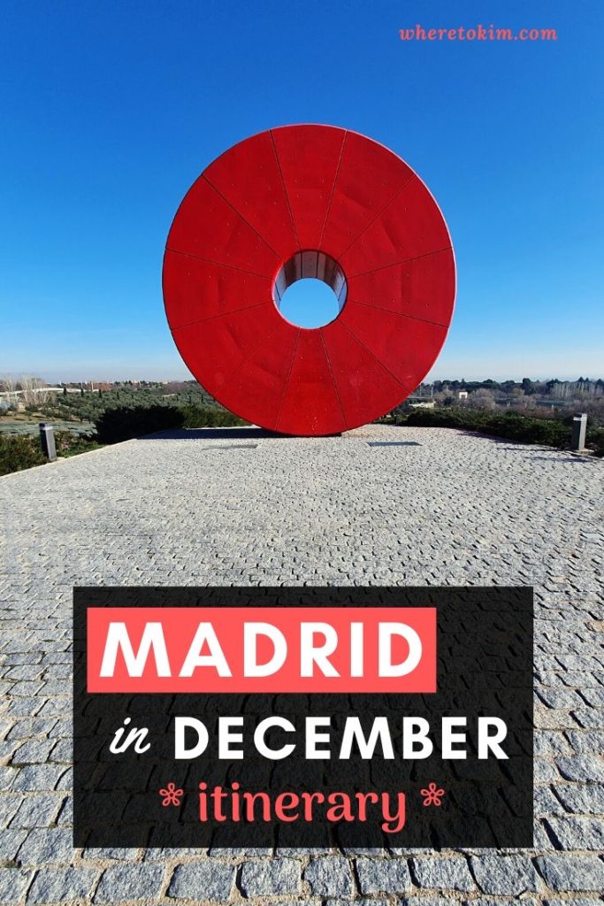 Madrid in December - an itinerary