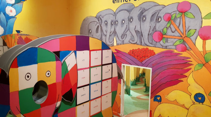 Children’s Book Museum in The Hague: a cultural playground for kids Elmer the Patchwork Elephant room at the Children's Book Museum in The Hague