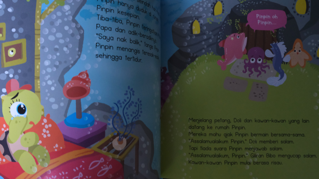 Malaysian book as a travel souvenir for language lovers