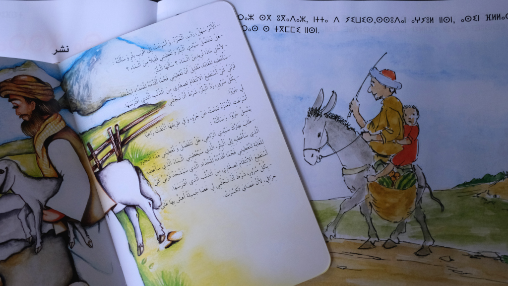 Books from Morocco as a travel souvenir for language lovers