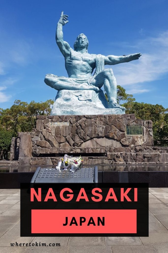 Peace Park in Nagasaki, Japan