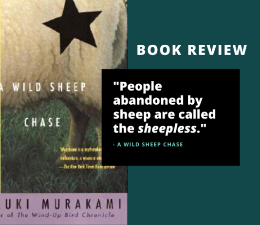 Japan book - Haruki Murakami - A Wild Sheep Chase