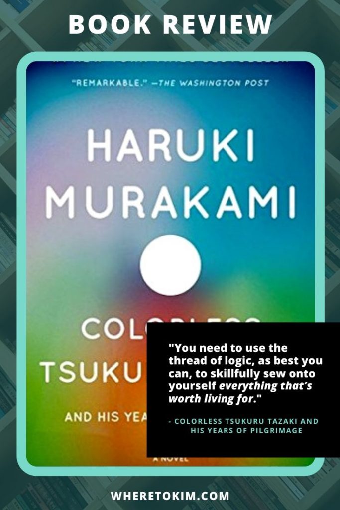 Japan book - Haruki Murakami - Colorless Tsukuru Tazaki and His Years of Pilgrimage