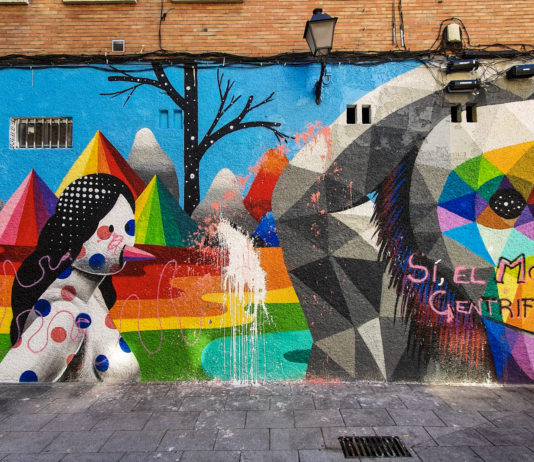 Best street art in Madrid, Spain