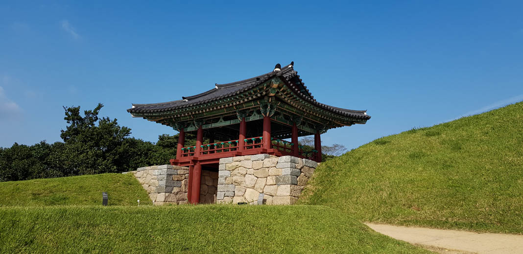 Cheonghaejin Historical Site on Wando Island in South Korea