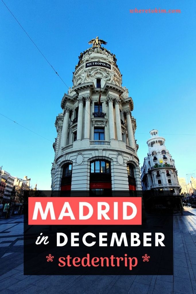 Stedentrip Madrid in december