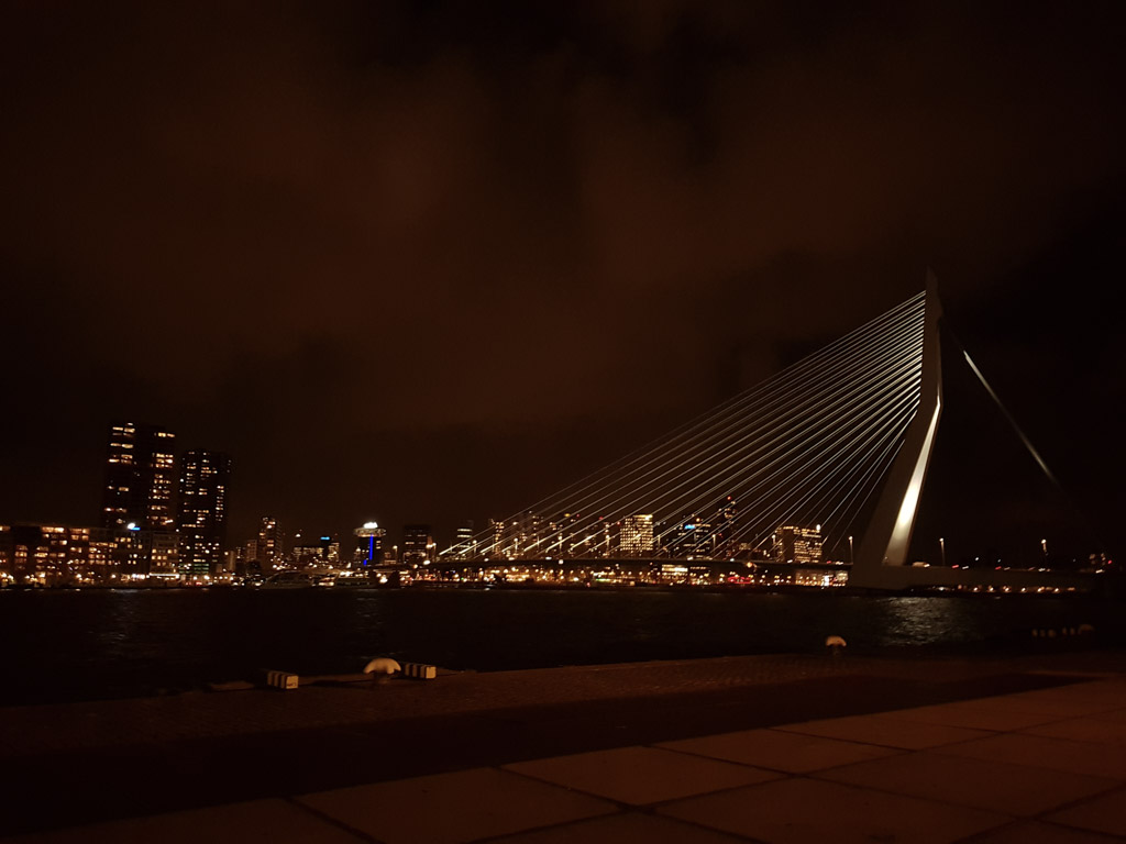 Erasmusbrug in Rotterdam, the Netherlands