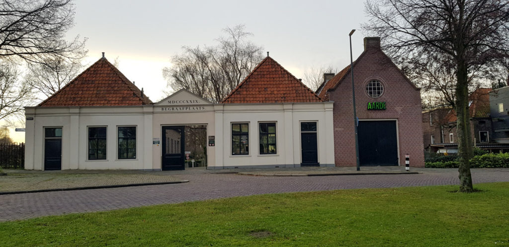 Earth building in Vlaardingen, the Netherlands