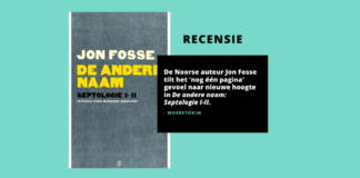 Noors boek - Jon Fosse - De andere naam_ Septologie I-II