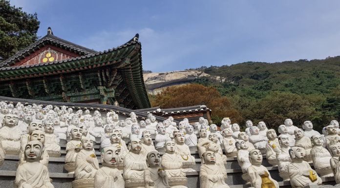 Visit the islands Ganghwa, Seokmodo and Gyodong as a weekend trip from Seoul Bomunsa Temple on Seokmodo, South Korea