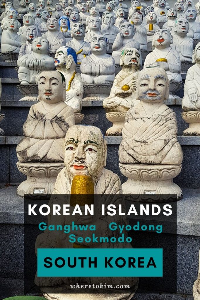 South Korean islands Ganghwa, Gyodong and Seokmodo