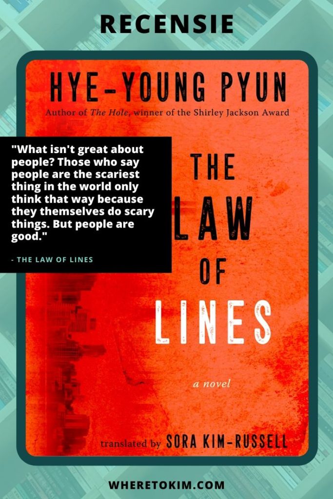 Koreaans boek - Hye-young Pyun - The Law of Lines