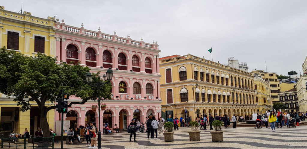 Senado Square - Day trip to Macau