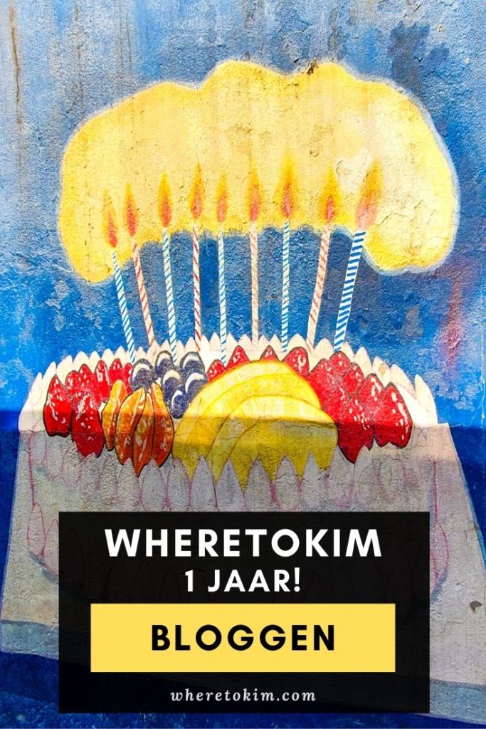 Over bloggen: WheretoKim is 1 jaar!