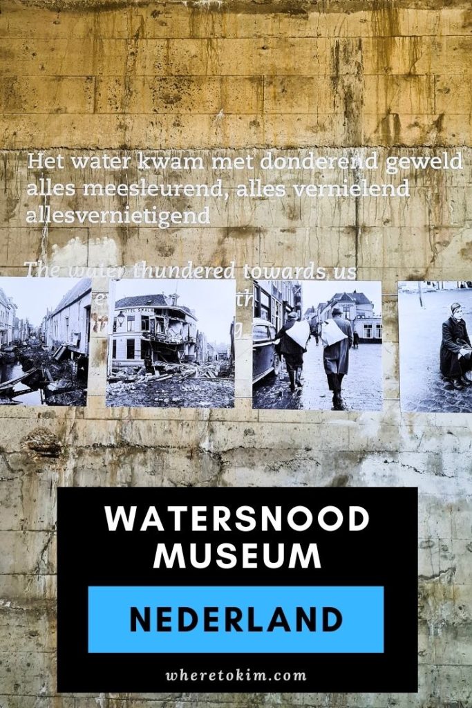 Watersnoodmuseum in Ouwerkerk, Nederland