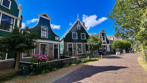 Houses at Zaanse Schans, Netherlands