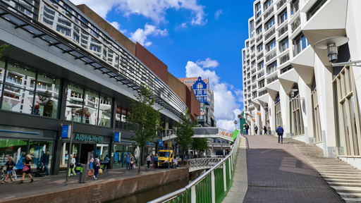 Gedempte Gracht in Zaanstad, Netherlands