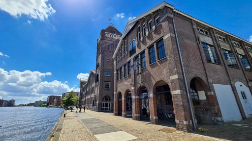 Koekfabriek in Zaanstad, Netherlands