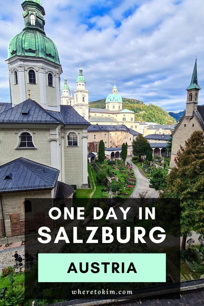 One day in Salzburg, Austria