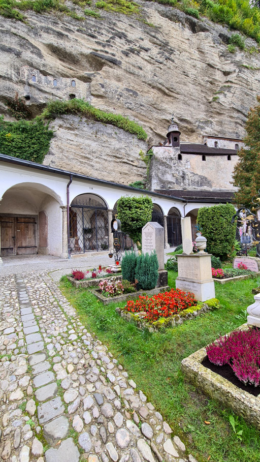 Peterfriedhof Catacombs in Salzburg