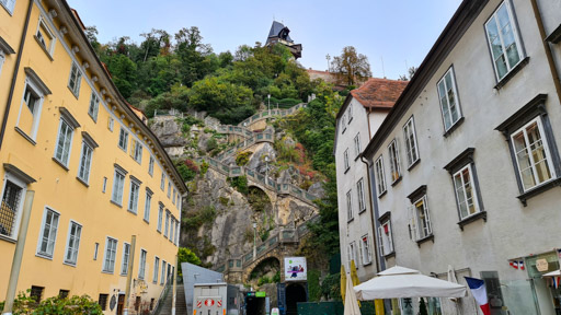 Schlossberg Stairs in Austria