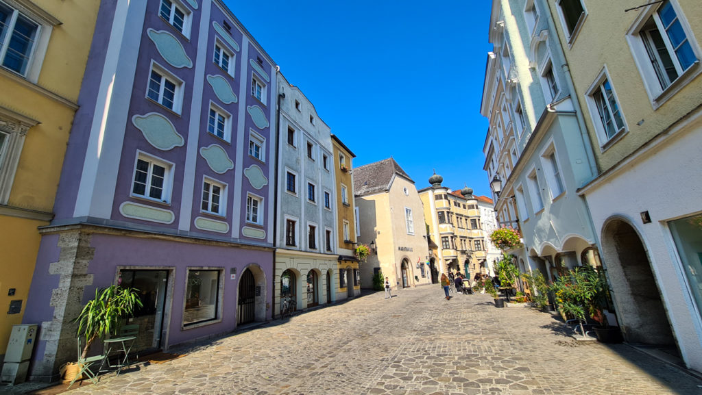 Old Town in Linz, Austria