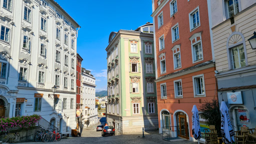 Old Town in Linz, Austria
