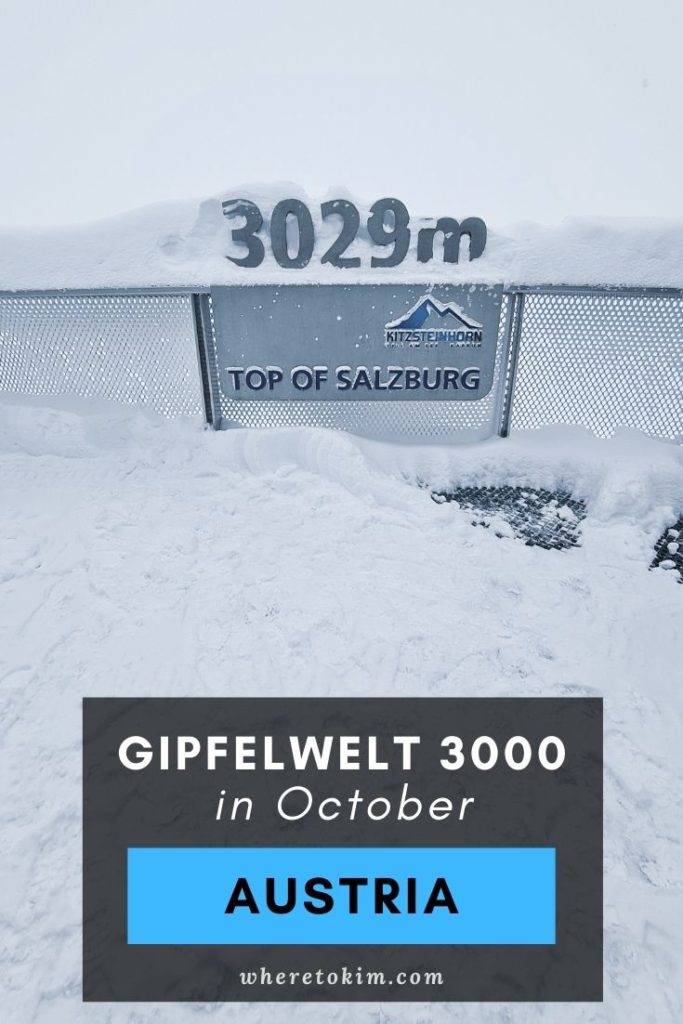 Gipfelwelt 3000 in October