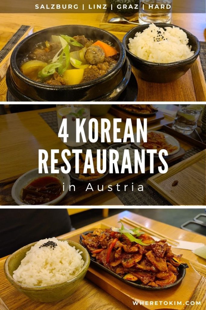 Korean restaurants in Austria